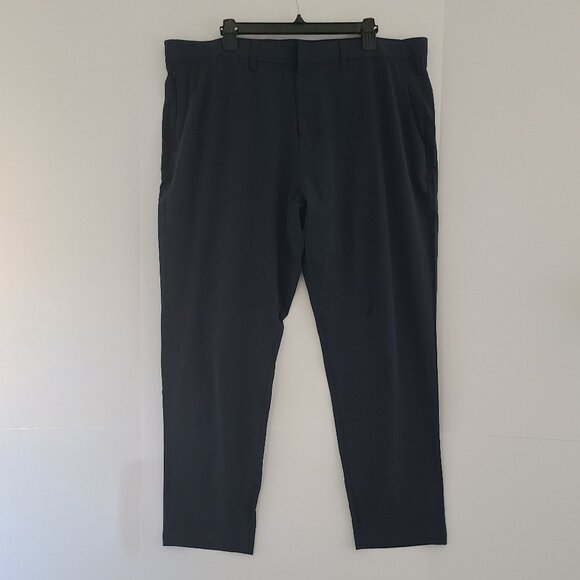 NEW FABLETICS THE ONLY PANTS MEN'S -SZ 40 X 32 - BLUE- STRETCH GOLF- ATHLETIC - Picture 2 of 16